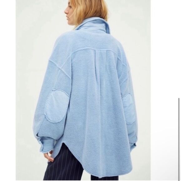 NEW free people ruby jacket  Blue medium - Picture 5 of 5